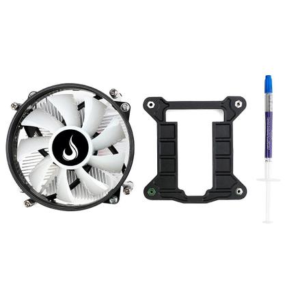 Imagem de Air Cooler Gamer Rise Mode X4, LED Rainbow, Intel, 90mm, Preto - RM-ACX-04-RGB