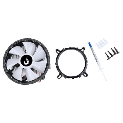 Imagem de Air Cooler Gamer Rise Mode X5, RGB, AMD/Intel, Preto - RM-ACX-05-RGB
