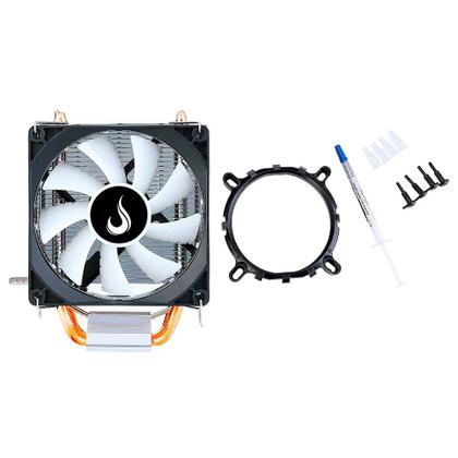 Imagem de Air Cooler Gamer Rise Mode Z5, LED Rainbow, AMD/Intel, 90mm, Preto - RM-ACZ-Z5-RGB