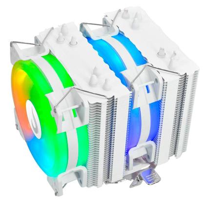 Imagem de Air Cooler Rise Mode G800, ARGB, AMD/Intel, 90mm, Branco - RM-ACG8-ARGB-W