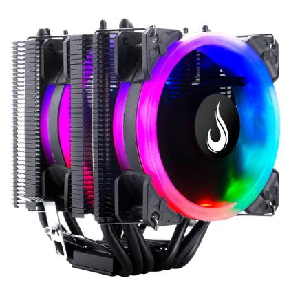 Imagem de Air Cooler Rise Mode G800, ARGB, AMD/Intel, 90mm, Preto - RM-ACG8-ARGB-B
