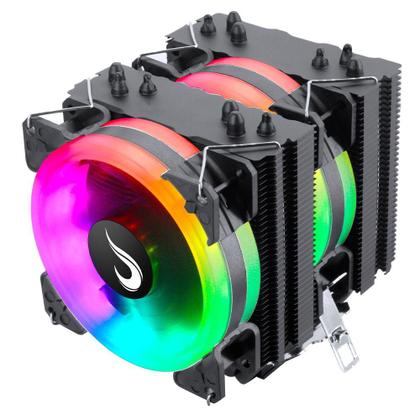 Imagem de Air Cooler Rise Mode G800, ARGB, AMD/Intel, 90mm, Preto - RM-ACG8-ARGB-B