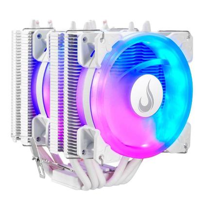 Imagem de Air Cooler Rise Mode G800, ARGB, AMD/Intel, Branco - RM-ACG8-ARGB-W