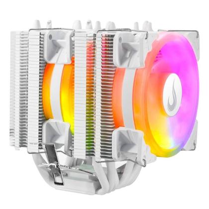 Imagem de Air Cooler Rise Mode G800, ARGB, AMD/Intel, Branco - RM-ACG8-ARGB-W