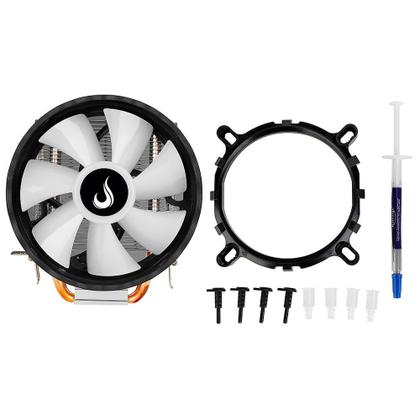 Imagem de Air Cooler Rise Mode Gamer Z4, AMD/Intel, 120mm, Branco - RM-ACZ-Z4-BW