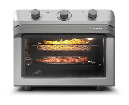 Imagem de Air Forno Elétrico e fritadeira Mueller 35 Litros com função Fryer Prata MFB35G - 220V