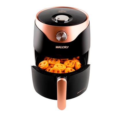 Imagem de Air Fryer 3 Litros 127v 1200w Preto e Rose Gold Smart Fryer Mallory