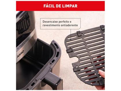 Air Fryer Arno Airfry & Grill Expert com Timer Inox 4,2L Imagem de Air Fryer Arno Airfry & Grill Expert com Timer Inox 4,2L