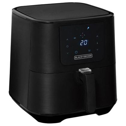 Imagem de Air Fryer Black Decker 7 Litros AFD7Q Preto, 110 Volts
