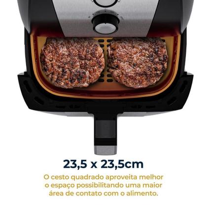 Imagem de Air Fryer Britânia 5,5L Antiaderente Gold 1500W BFR51 110V