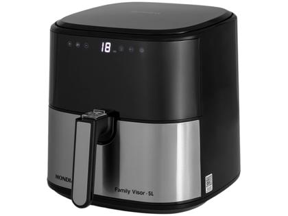 Imagem de Air Fryer Digital Mondial Grand Family Preta com Timer 5L AF-50-DVI