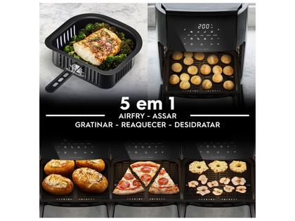 Imagem de Air Fryer Electrolux Rita Lobo EAF85 Grafite 12L 5311AABR201