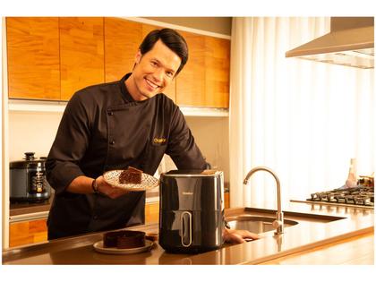 Imagem de Air Fryer Gaabor Duo Digital AF-45T02AS Preta com Timer 4,2L