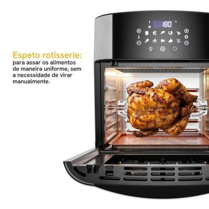 Imagem de Air Fryer Kitchen Art 16L 4 em 1 com Espeto Rotisserie KAF16A 110V