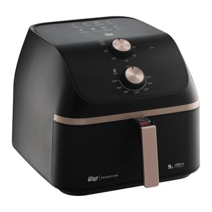 Imagem de Air Fryer Mega 9L WAP 127V 1900W 9L Preto e Cinza Antiaderente