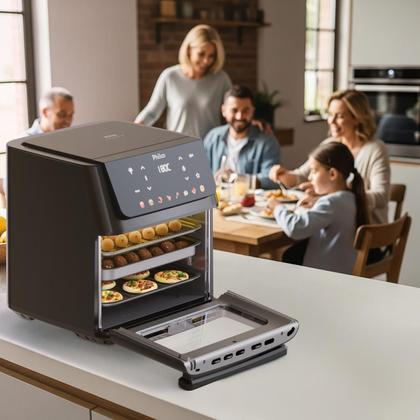 Imagem de Air Fryer Oven Philco 11L 8 Funções Visor 1800W PAF11B