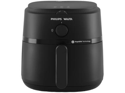 Imagem de Air Fryer Philips Walita Série 1000 NA130/00 Preto com Timer 6,2L