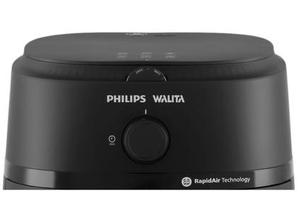 Imagem de Air Fryer Philips Walita Série 1000 NA130/00 Preto com Timer 6,2L