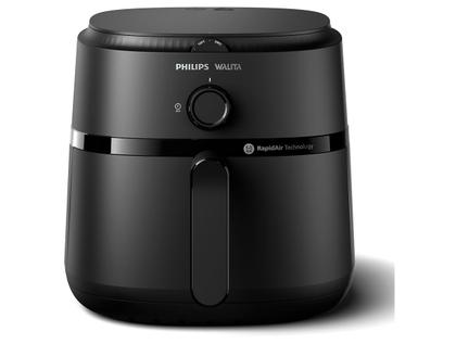 Imagem de Air Fryer Philips Walita Série 1000 NA130/00 Preto com Timer 6,2L