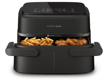 Imagem de Air Fryer Philips Walita Série 1000 Preto com Timer 7,1L NA150/00
