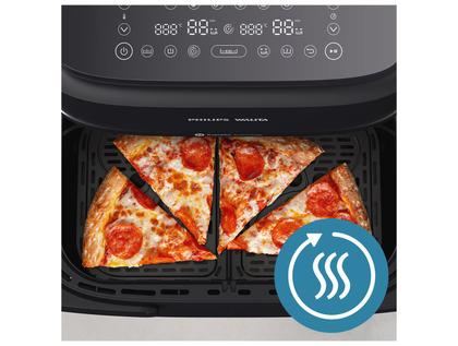 Imagem de Air Fryer Philips Walita Série 1000 Preto com Timer 7,1L NA150/00