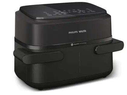 Imagem de Air Fryer Philips Walita Série 1000 Preto com Timer 7,1L NA150/00