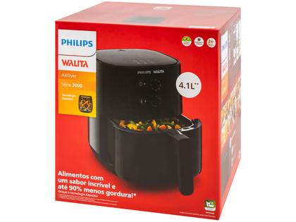 Imagem de Air Fryer Philips Walita Spectre Série 3000 RI9201 Preto 2,6L