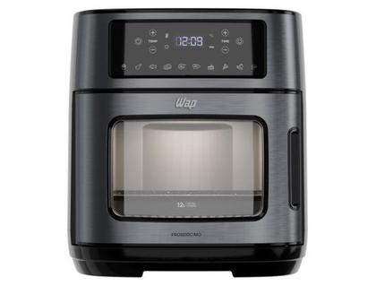 Imagem de Air Fryer Wap Oven WAOD2 Preto e Cinza Digital com Timer 12L