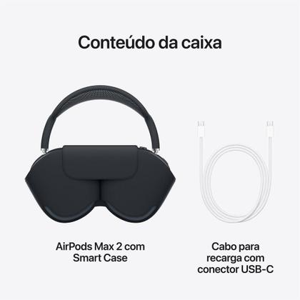AirPods Max 2 - Meia-noite - APPLE - Apple Airpods - Magazine Luiza