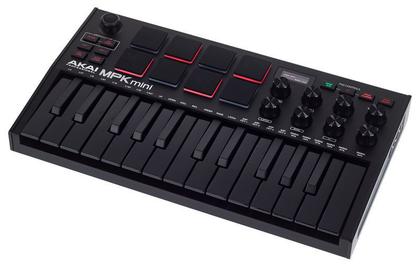 Akai MPK Mini Mk3 - Controlador Midi Usb - Controladora DJ