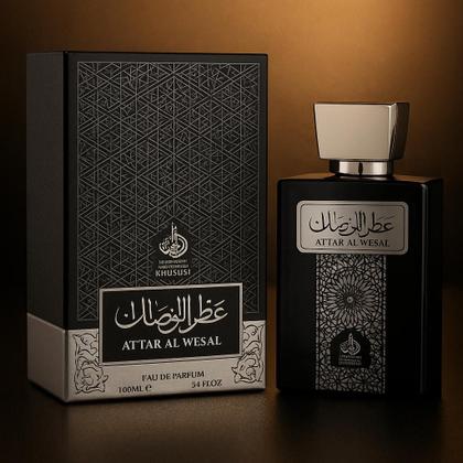 Al Wataniah Attar Al Wesal 100ml - Perfume Masculino Árabe Alta