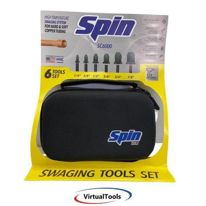Imagem de Alargador de tubos spin - 1/4 3/8 1/2 5/8 3/4 7/8 + case s6000