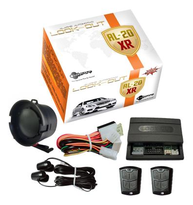 Imagem de Alarme Automotivo Universal Trava Porta e Sobe Vidros + 2 controles AL-XR20