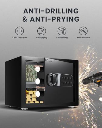 Imagem de Alarme duplo à prova de fogo à prova de fogo Safe Box Novasafe de 0,8 pés cúbicos