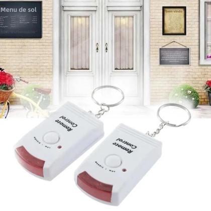 Imagem de Alarme Mini Sem Fio Com Sensor De Movimento IR, Sirene Alta De 105dB, Detector Antifurto Controlado