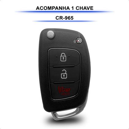 Imagem de alarme para hyundai hb20 com função de desliga radio bloqueia motor e acionamento de vidros elétricos 