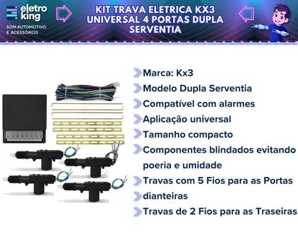 Imagem de Alarme Px360 + Trava Eletrica + Chave Px80 + Modulo Vidro 4p