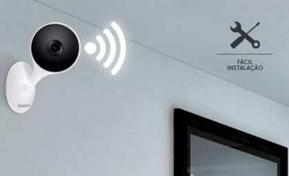 Imagem de Alarme S/Fio Casa Inteligente Wifi Smart Iss 1001 Intelbras c/câmera interna e externa