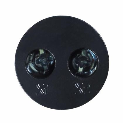 Imagem de Alarme Sonoro Buzzer Sinaleiro Led Âmbar 22mm 12V - DNI