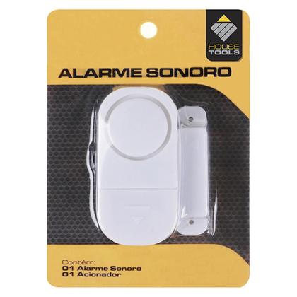Imagem de Alarme Sonoro Contra Invasão Porta Janela Sem Fios