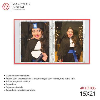 Imagem de Album 40f 15x21 casual rebites almofada - ical 402