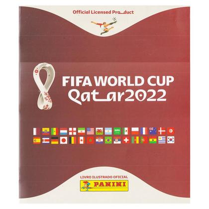 Imagem de Album Copa 2022 Capa Mole Cortesia Com 11 Figurinhas