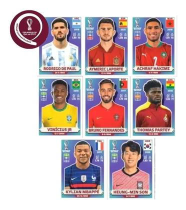 Imagem de Álbum Da Copa 2022 Qatar + 100 Figurinhas KIT com 20 Envelope