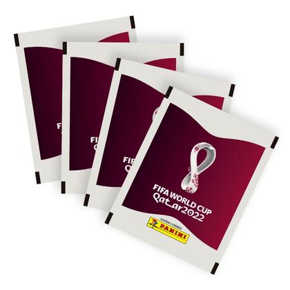 Imagem de Álbum Da Copa 2022 Qatar + 100 Figurinhas KIT com 20 Envelope