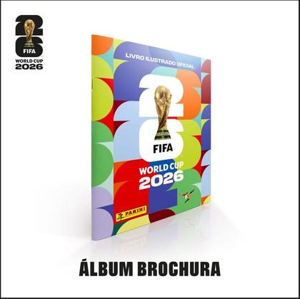 Imagem de Álbum da Copa do Mundo 2026 com 84 figurinhas 12 envelopes