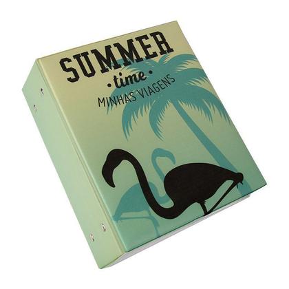 Imagem de Álbum de 500 fotos 10x15 Viagens Flamingo c/ ADESIVOS - 5539 - 6658/383