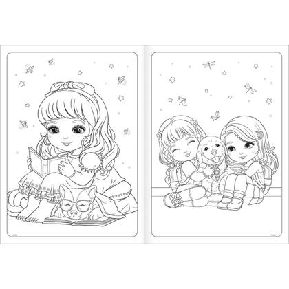 Imagem de Album de Colorir Infantil Personagem Jolie 8Flhs - Tilibra
