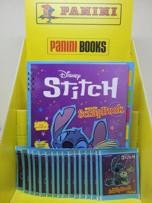 Imagem de Album De Figurinha Capa Mole Stitch Super Scrapbook, Panini + 15 Envelopes