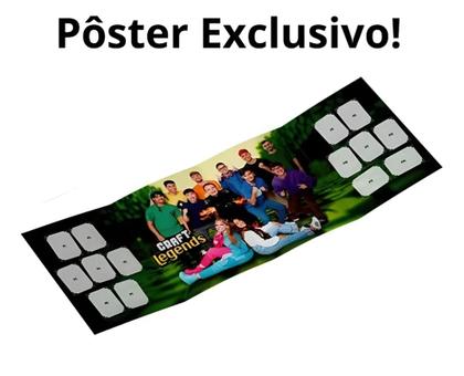 Imagem de Album De Figurinha Craft Legends Minecraft C/75 Figurinhas