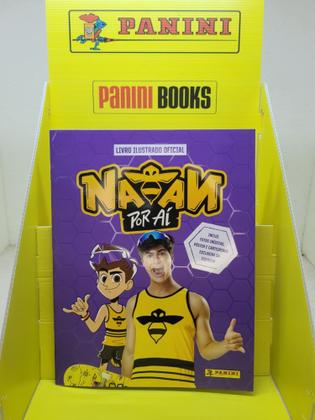 Imagem de Album De Figurinha Oficial Natan Por Aí Panini, Capa Mole - Coleção Exclusiva Influenciador